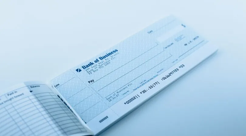 How to fill out a check easily?